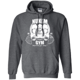 Sweatshirts Dark Heather / Small Nukem Gym Pullover Hoodie