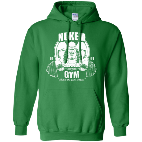 Sweatshirts Irish Green / Small Nukem Gym Pullover Hoodie