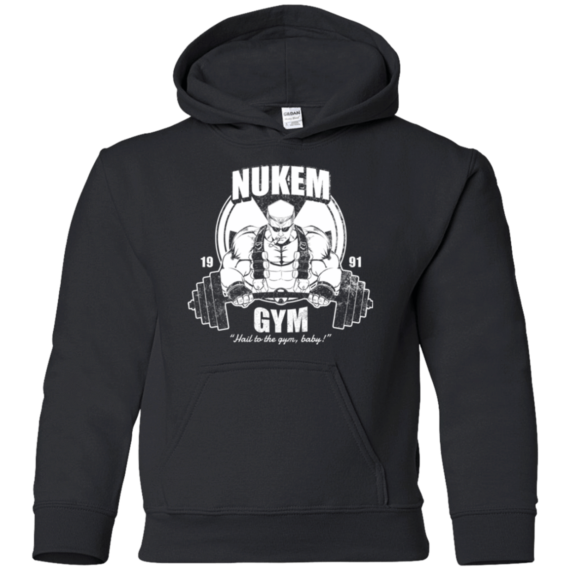 Sweatshirts Black / YS Nukem Gym Youth Hoodie