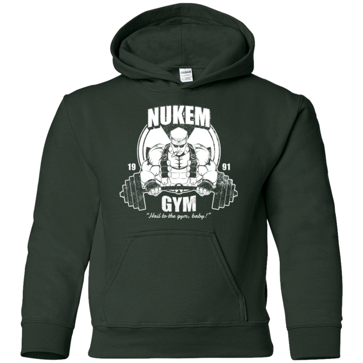 Sweatshirts Forest Green / YS Nukem Gym Youth Hoodie