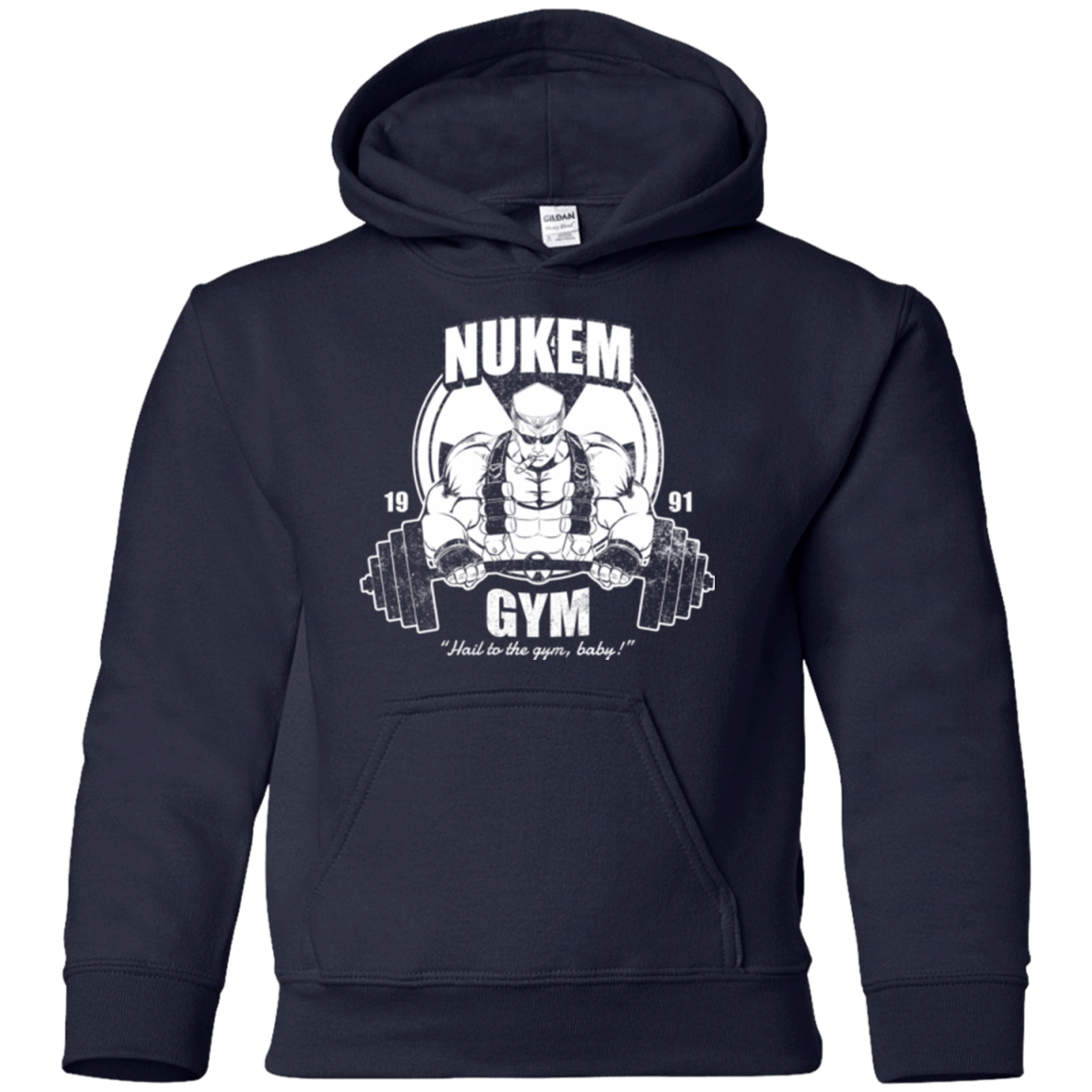 Sweatshirts Navy / YS Nukem Gym Youth Hoodie