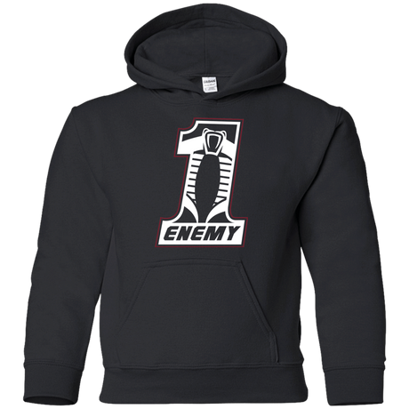 Sweatshirts Black / YS Number 1 Enemy Youth Hoodie