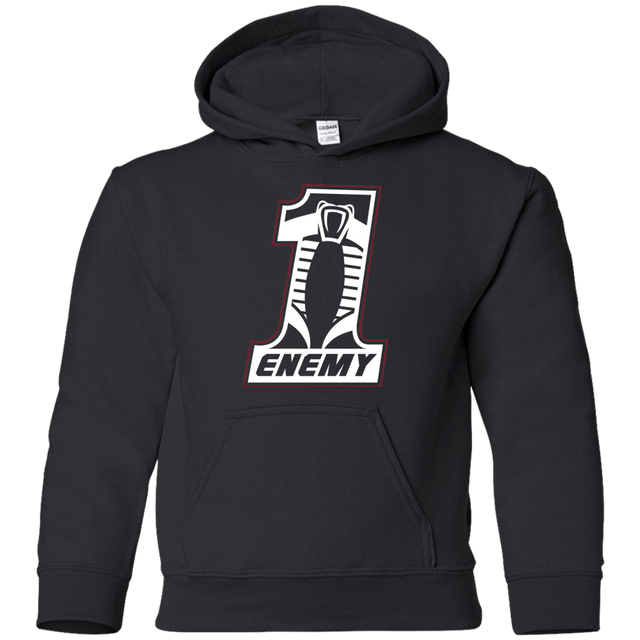 Sweatshirts Black / YS Number 1 Enemy Youth Hoodie