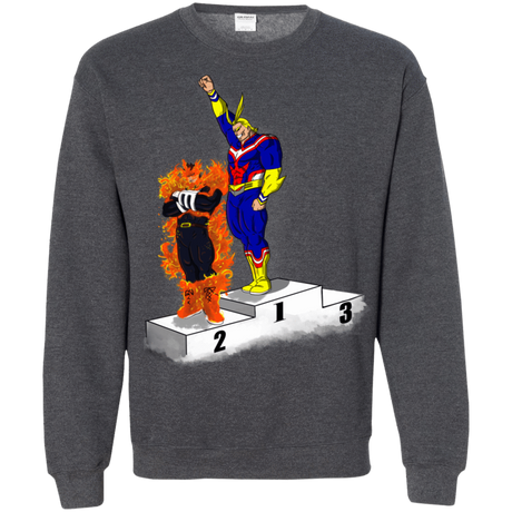 Sweatshirts Dark Heather / S Number One Crewneck Sweatshirt