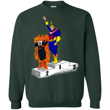 Sweatshirts Forest Green / S Number One Crewneck Sweatshirt