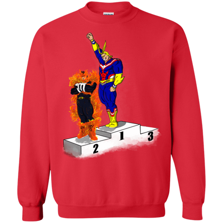 Sweatshirts Red / S Number One Crewneck Sweatshirt