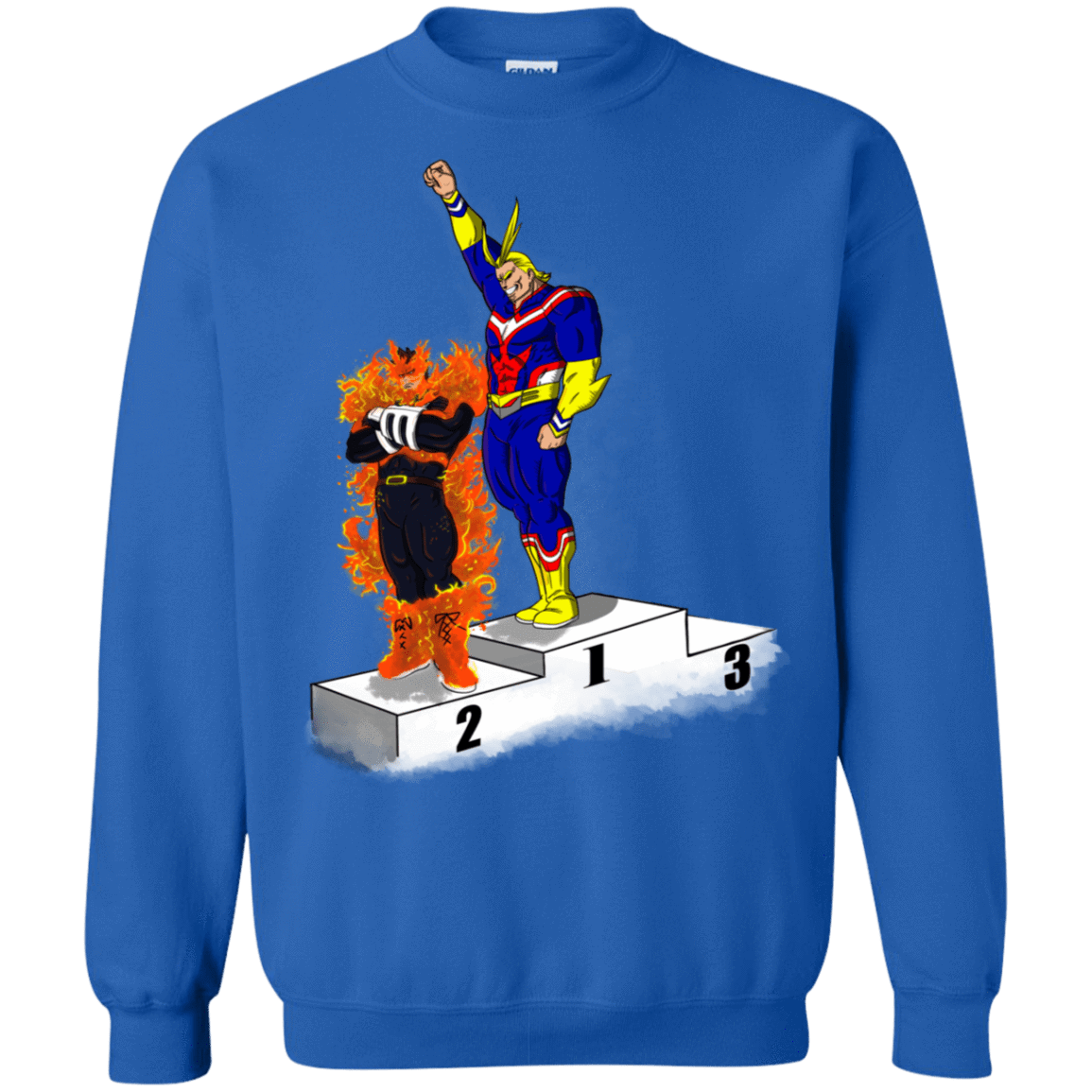 Sweatshirts Royal / S Number One Crewneck Sweatshirt
