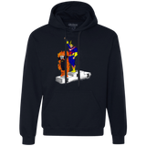 Sweatshirts Navy / S Number One Premium Fleece Hoodie