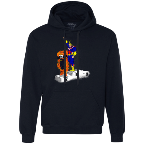 Sweatshirts Navy / S Number One Premium Fleece Hoodie