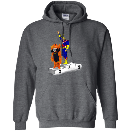 Sweatshirts Dark Heather / S Number One Pullover Hoodie