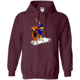 Sweatshirts Maroon / S Number One Pullover Hoodie