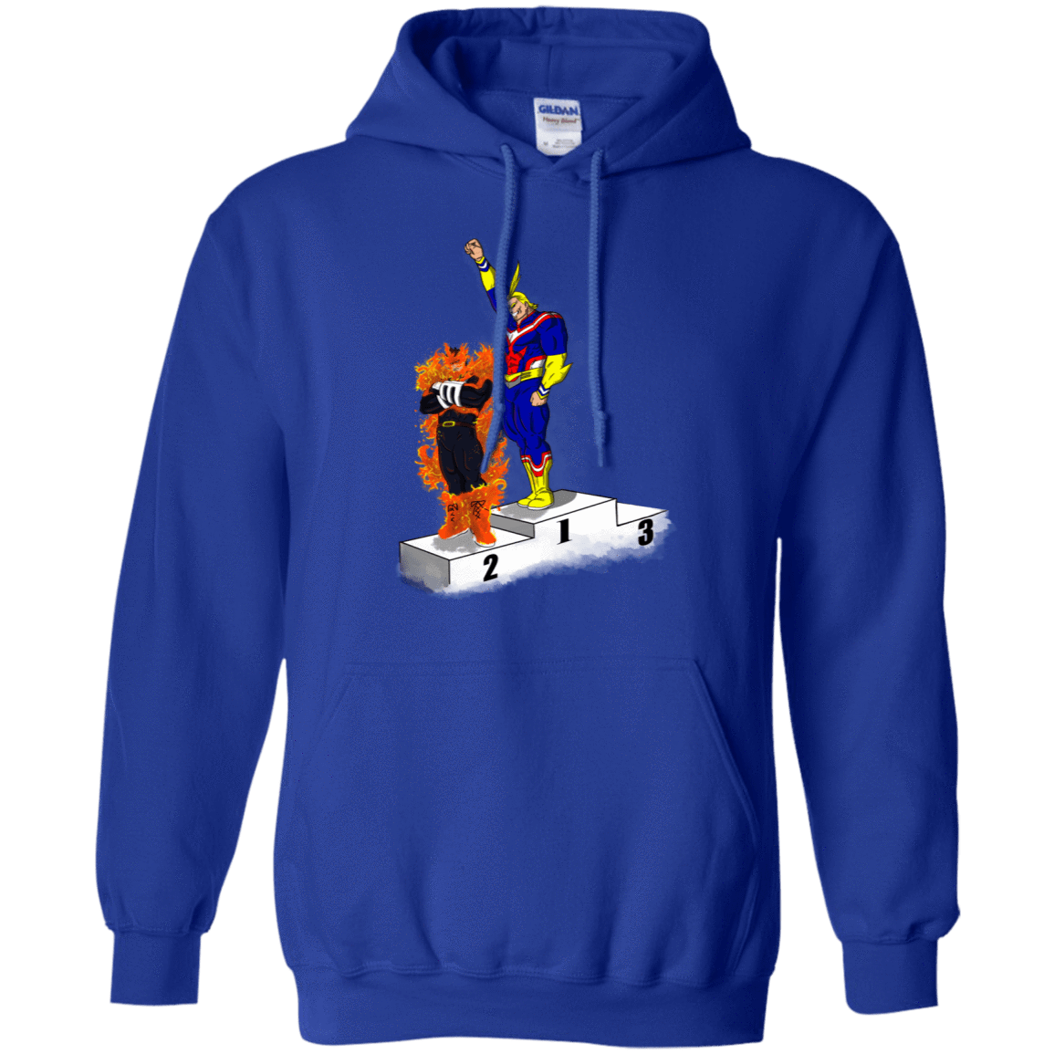 Sweatshirts Royal / S Number One Pullover Hoodie