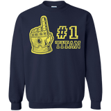 Sweatshirts Navy / S Number One Titan Crewneck Sweatshirt