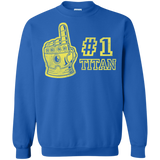 Sweatshirts Royal / S Number One Titan Crewneck Sweatshirt