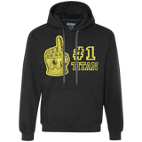 Sweatshirts Black / S Number One Titan Premium Fleece Hoodie