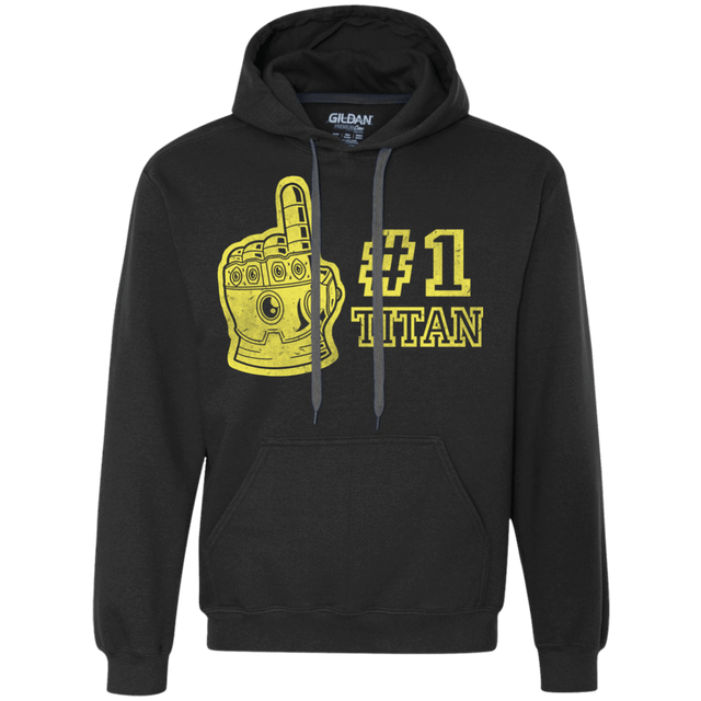 Sweatshirts Black / S Number One Titan Premium Fleece Hoodie