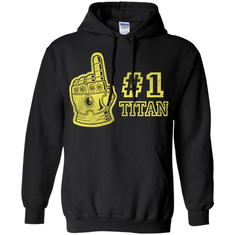 Sweatshirts Black / S Number One Titan Pullover Hoodie