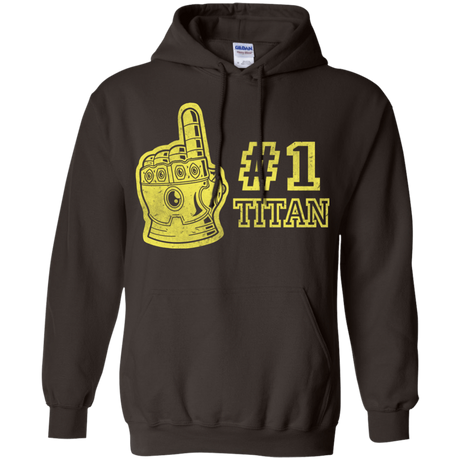 Sweatshirts Dark Chocolate / S Number One Titan Pullover Hoodie
