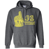 Sweatshirts Dark Heather / S Number One Titan Pullover Hoodie