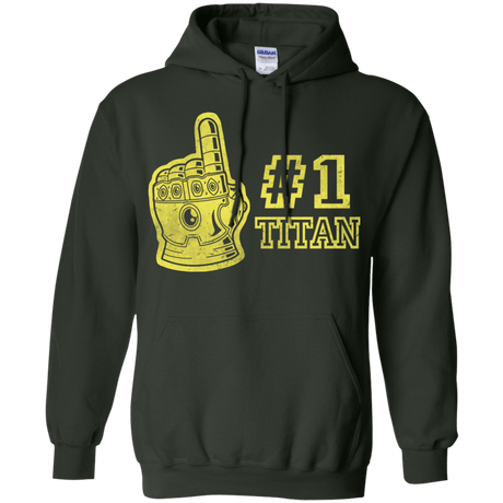 Sweatshirts Forest Green / S Number One Titan Pullover Hoodie