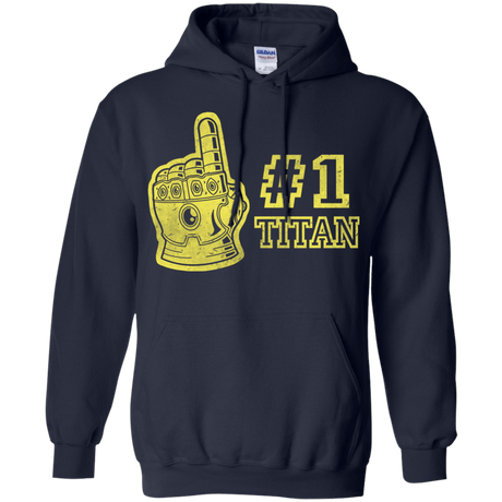Sweatshirts Navy / S Number One Titan Pullover Hoodie