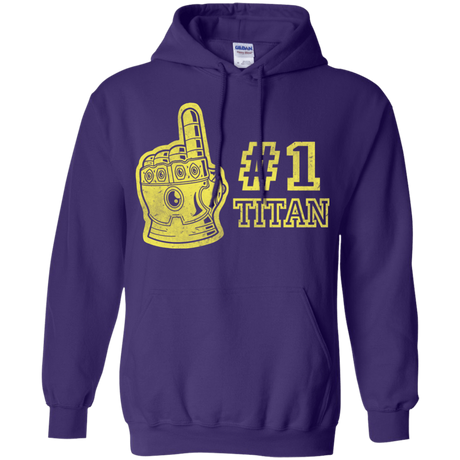 Sweatshirts Purple / S Number One Titan Pullover Hoodie