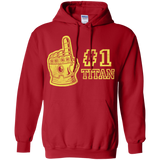 Sweatshirts Red / S Number One Titan Pullover Hoodie