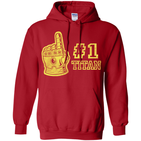 Sweatshirts Red / S Number One Titan Pullover Hoodie