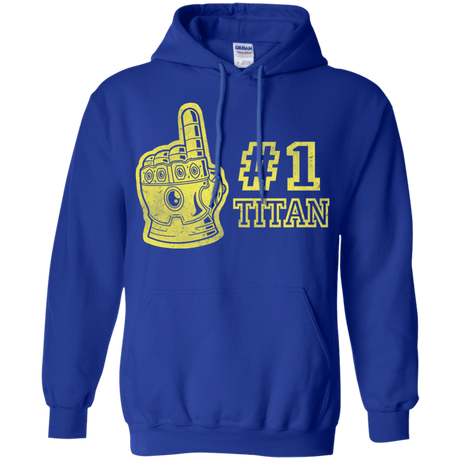Sweatshirts Royal / S Number One Titan Pullover Hoodie