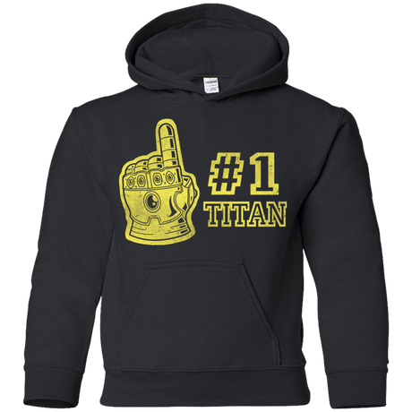 Sweatshirts Black / YS Number One Titan Youth Hoodie