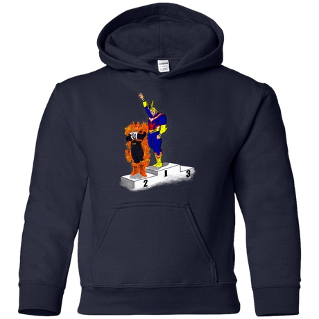 Sweatshirts Navy / YS Number One Youth Hoodie