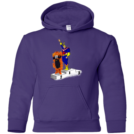 Sweatshirts Purple / YS Number One Youth Hoodie