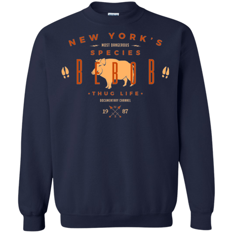 Sweatshirts Navy / Small NY SPECIES - BEBOB Crewneck Sweatshirt