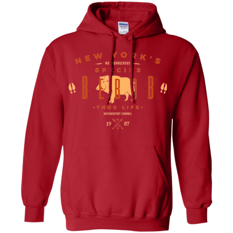 Sweatshirts Red / Small NY SPECIES - BEBOB Pullover Hoodie