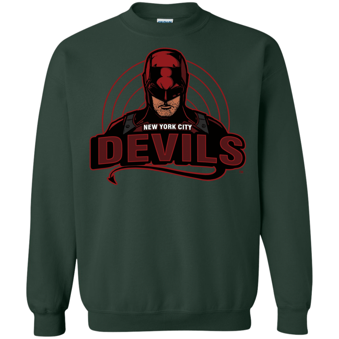 Sweatshirts Forest Green / S NYC Devils Crewneck Sweatshirt