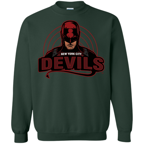 Sweatshirts Forest Green / S NYC Devils Crewneck Sweatshirt