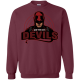 Sweatshirts Maroon / S NYC Devils Crewneck Sweatshirt