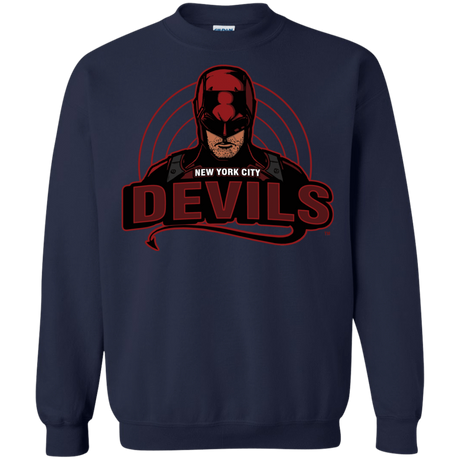 Sweatshirts Navy / S NYC Devils Crewneck Sweatshirt