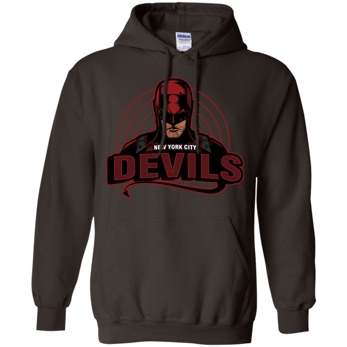 Sweatshirts Dark Chocolate / S NYC Devils Pullover Hoodie