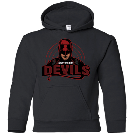 Sweatshirts Black / YS NYC Devils Youth Hoodie