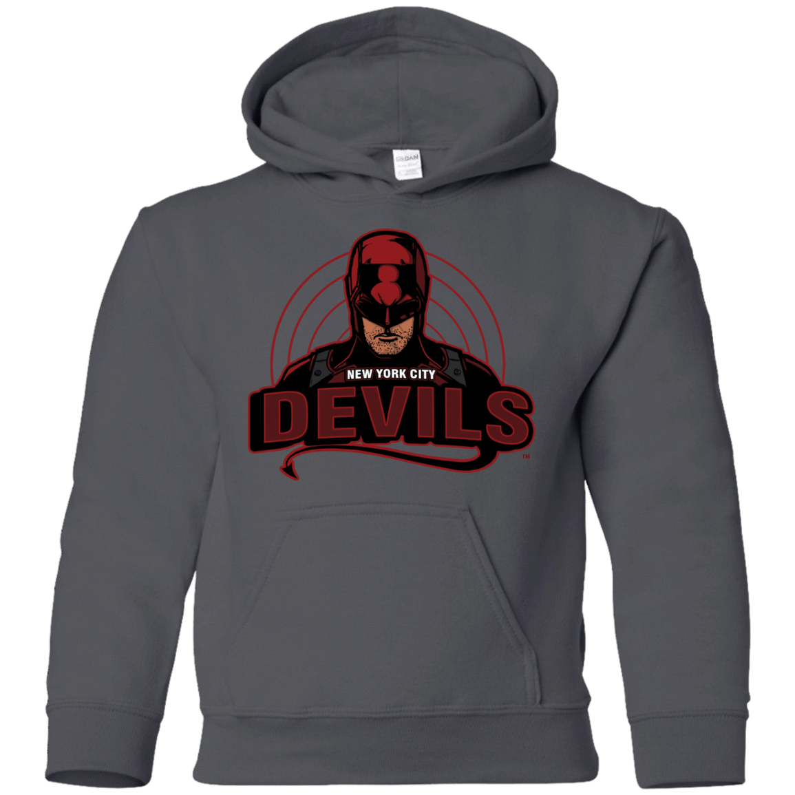 Sweatshirts Charcoal / YS NYC Devils Youth Hoodie