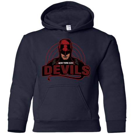 Sweatshirts Navy / YS NYC Devils Youth Hoodie