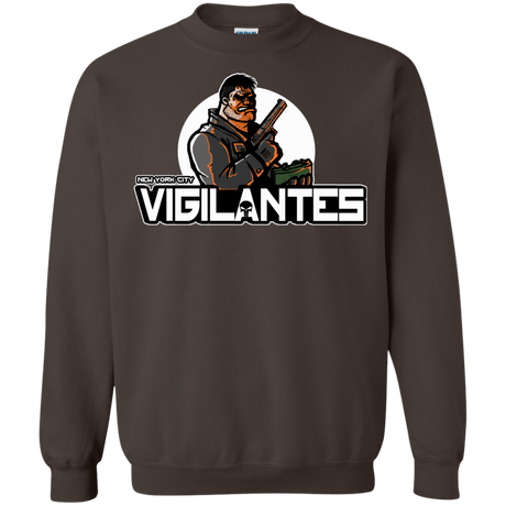 Sweatshirts Dark Chocolate / Small NYC Vigilantes Crewneck Sweatshirt