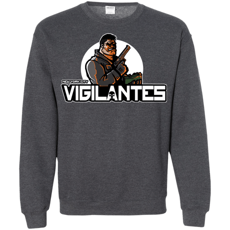 Sweatshirts Dark Heather / Small NYC Vigilantes Crewneck Sweatshirt