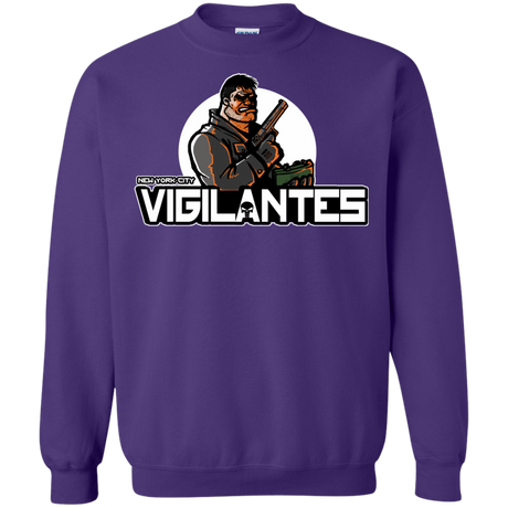 Sweatshirts Purple / Small NYC Vigilantes Crewneck Sweatshirt