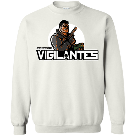 Sweatshirts White / Small NYC Vigilantes Crewneck Sweatshirt