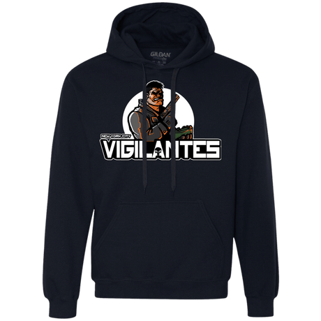 Sweatshirts Navy / Small NYC Vigilantes Premium Fleece Hoodie