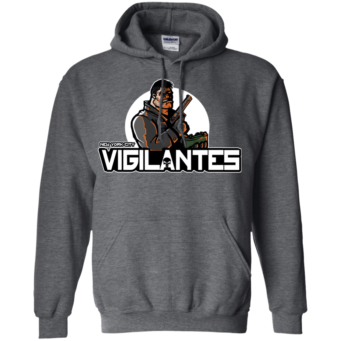 Sweatshirts Dark Heather / Small NYC Vigilantes Pullover Hoodie