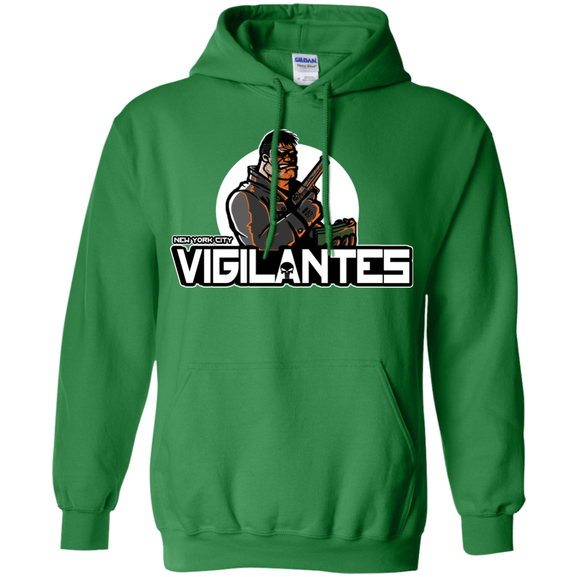 Sweatshirts Irish Green / Small NYC Vigilantes Pullover Hoodie