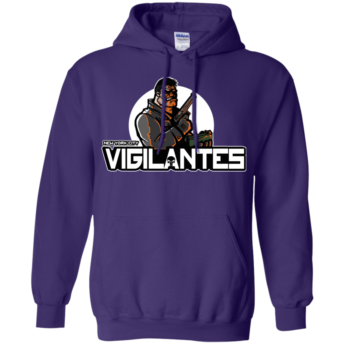 Sweatshirts Purple / Small NYC Vigilantes Pullover Hoodie